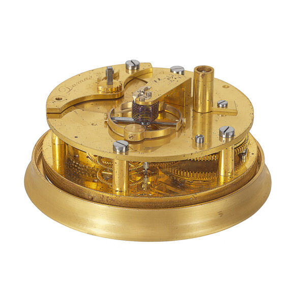 French deck chronometer with footed-detent escapement Circa 1840 French deck chronometer with footed-detent escapement Circa 1840