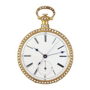 Swiss silver gilt watch made for the Chinese market Circa 1870