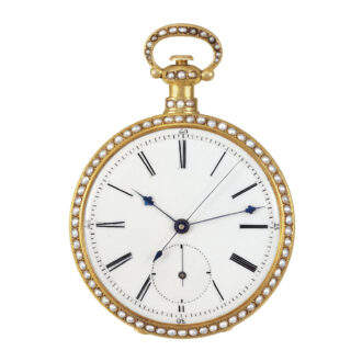 Swiss silver gilt watch made for the Chinese market Circa 1870