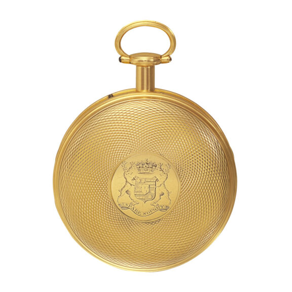 Large English 18k gold half-quarter repeater Circa 1800