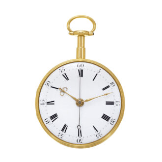 Large English 18k gold half-quarter repeater Circa 1800
