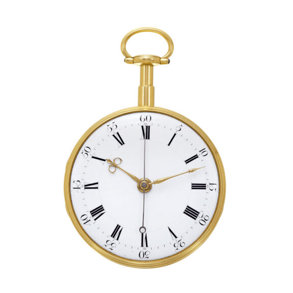 Large English 18k gold half-quarter repeater Circa 1800 Large English 18k gold half-quarter repeater Circa 1800
