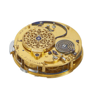 Large English 18k gold half-quarter repeater Circa 1800