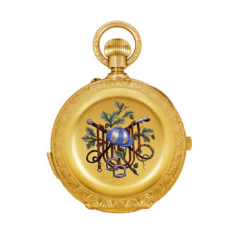 Swiss gold astronomic watch with thirteen complications Circa 1900