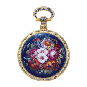 Swiss 18k gold duplex made for the Chinese market Circa 1840