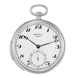 Swiss platinum minute repeating lever dress watch Circa 1915
