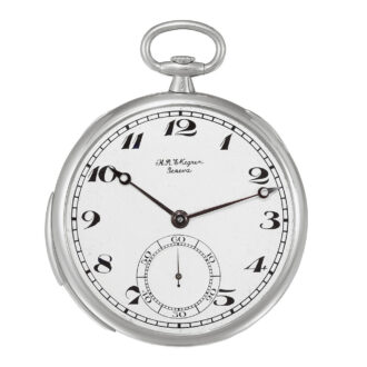 Swiss platinum minute repeating lever dress watch Circa 1915