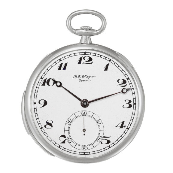 Swiss platinum minute repeating lever dress watch Circa 1915