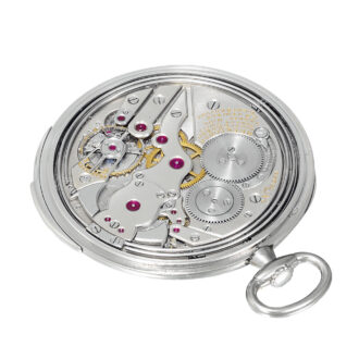 Swiss platinum minute repeating lever dress watch Circa 1915