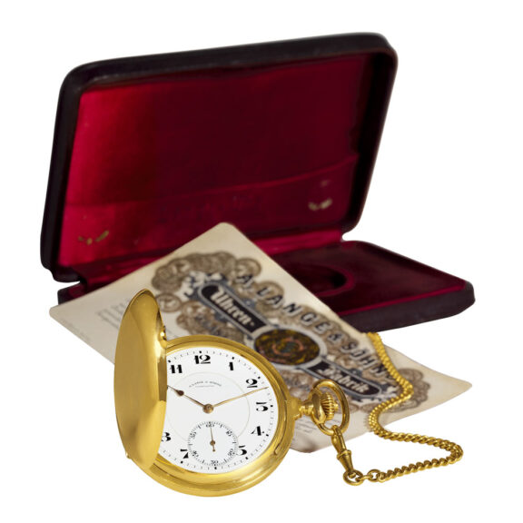 German 14k gold lever chronometer pocket watch Circa 1916 German 14k gold lever chronometer pocket watch Circa 1916