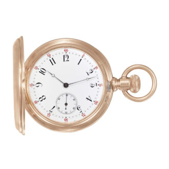 Swiss double-dialed watch for the American market Circa 1890