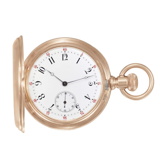 Swiss double-dialed watch for the American market Circa 1890 Swiss double-dialed watch for the American market Circa 1890