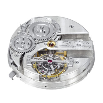 Swiss gold chronometer with one-minute Tourbillon Circa 1877