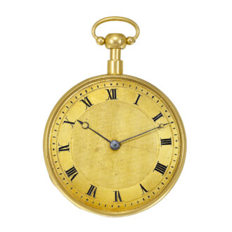 French gold repeater with three hammers striking Circa 1820