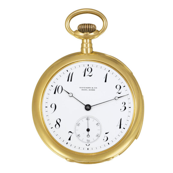American 18k gold minute repeating pocket watch Circa 1889