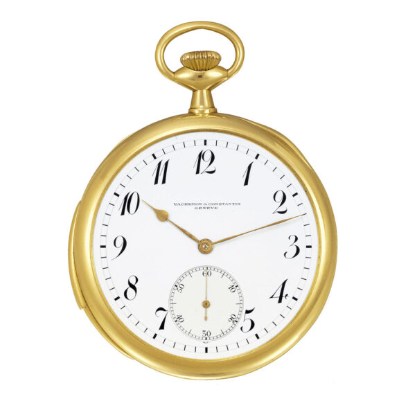 Swiss 18K yellow gold minute repeating dress watch Circa 1910