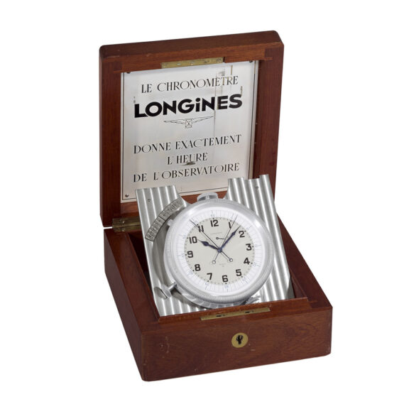 Swiss aluminium observatory chronometer deck watch Circa 1935 Swiss aluminium observatory chronometer deck watch Circa 1935
