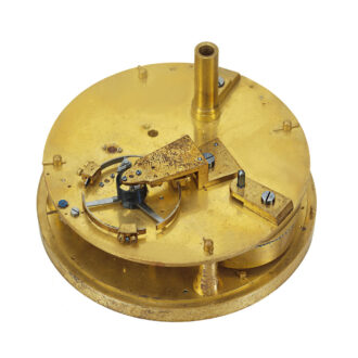 Important French brass marine chronometer watch Circa 1845