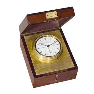 Rare French brass marine deck chronometer watch Circa 1850