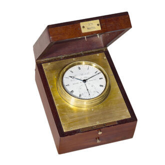 Rare French brass marine deck chronometer watch Circa 1850