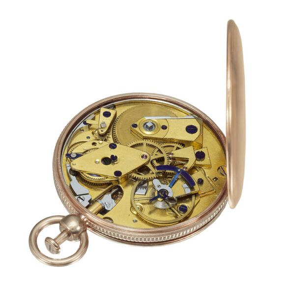 French 18k gold quarter repeating cylinder watch Circa 1807 French 18k gold quarter repeating cylinder watch Circa 1807