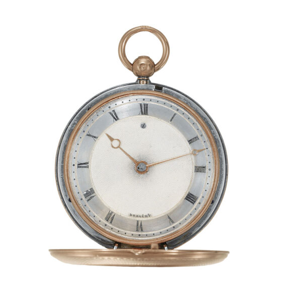 Rare French platinum and gold cylinder pocket watch Circa 1824