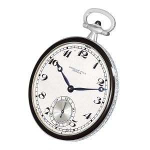 Swiss gold, platinum, enamel and diamonds dress watch Circa 1920