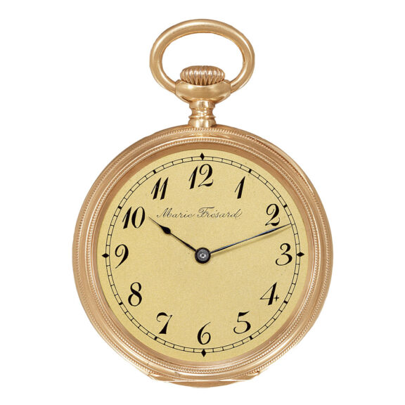 Fine Swiss 18k pink gold lady's pendant watch Circa 1888