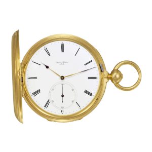 Swiss gold chronometer made for the American market Circa 1860