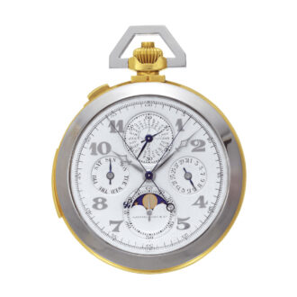 Swiss gold, platinum repeater with ten complications Circa 1912