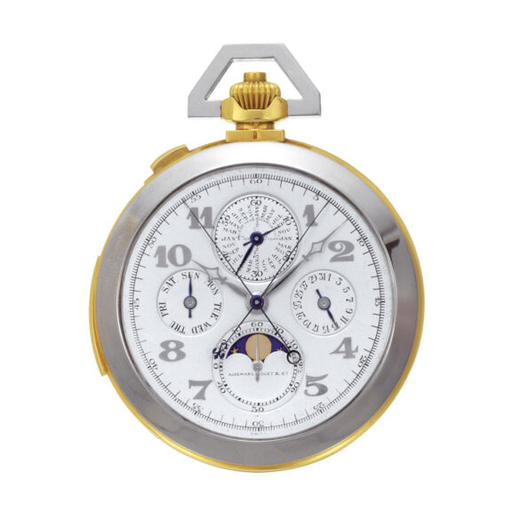 Swiss gold, platinum repeater with ten complications Circa 1912