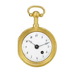 Very small French quarter repeating pocket watch Circa 1780