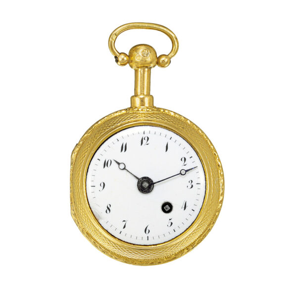 Very small French quarter repeating pocket watch Circa 1780