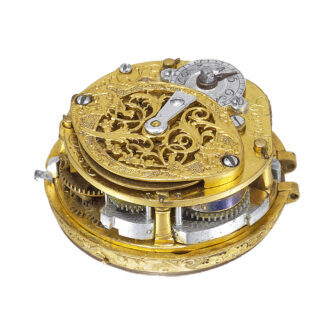 Very small French quarter repeating pocket watch Circa 1780