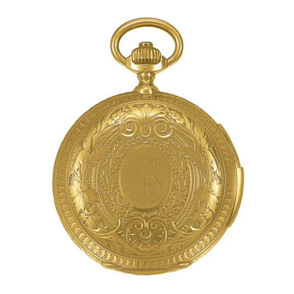Swiss gold repeater made for the Hispanic market Circa 1900 Swiss gold repeater made for the Hispanic market Circa 1900