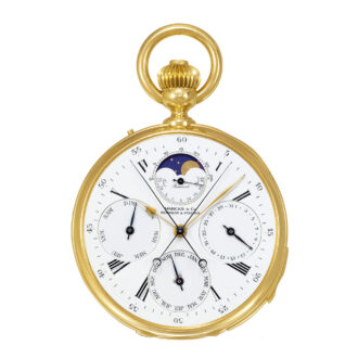 Swiss complicated watch made for the Indian market Circa 1870