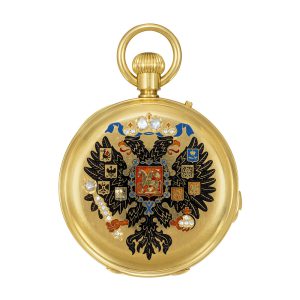Swiss gold repeater with grande and petite sonnerie Circa 1850