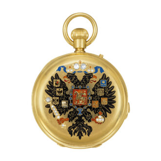 Swiss gold repeater with grande and petite sonnerie Circa 1850