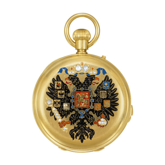 Swiss gold repeater with grande and petite sonnerie Circa 1850