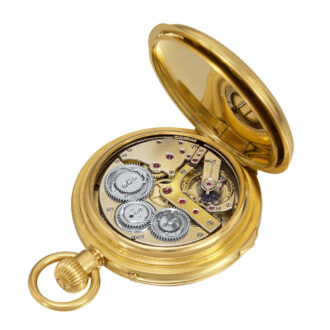 Swiss gold repeater with grande and petite sonnerie Circa 1850