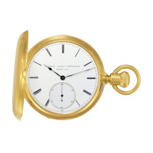 Rare American 18 Carat gold hunting cased chronometer Circa 1870