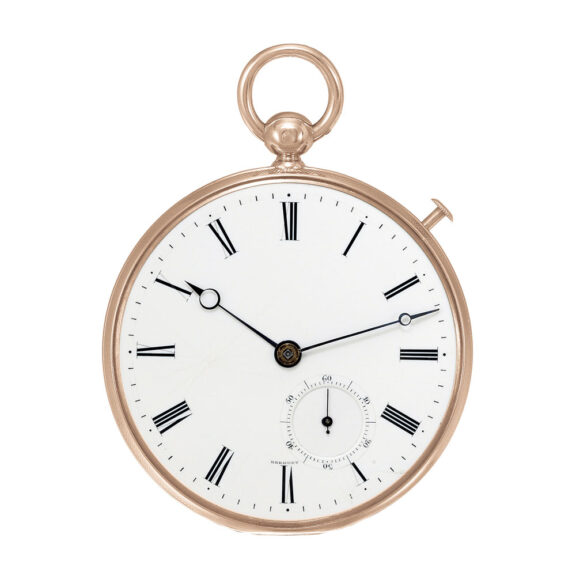 French 20k gold and silver quarter repeating pocket watch Circa 1826