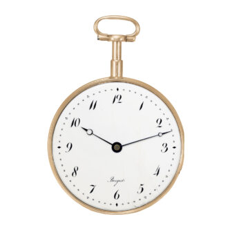 French 20k gold five-minute repeating à toc pocket watch Circa 1799