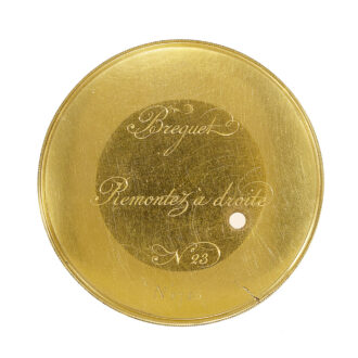 French 20k gold five-minute repeating à toc pocket watch Circa 1799
