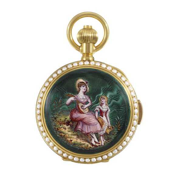 Swiss 18k gold repeater made for the Chinese market Circa 1900