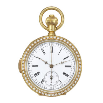Swiss 18k gold repeater made for the Chinese market Circa 1900