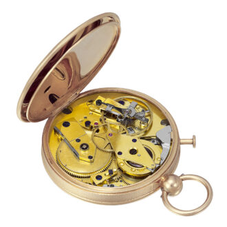 French 20k rose gold repeating à toc pocket watch Circa 1806
