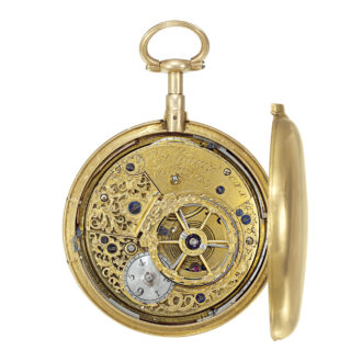 English gold pocket watch with ruby duplex escapement Circa 1808 English gold pocket watch with ruby duplex escapement Circa 1808