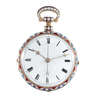 Swiss musical watch made for the Chinese market Circa 1825