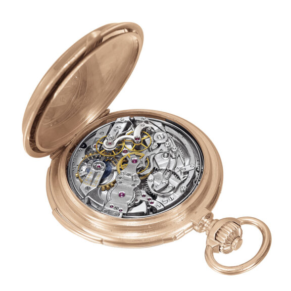 Swiss gold astronomic with seven complications Circa 1887 Swiss gold astronomic with seven complications Circa 1887